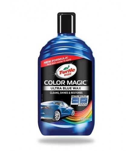 Полироль Turtle Wax Ultra Blue Wax синий, 500мл